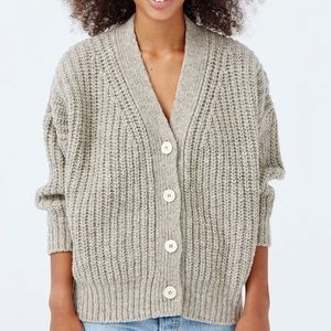 Babaa cardigan woman no19 in mist